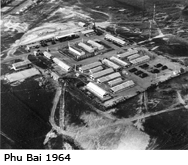 Arial view of Phu Bai